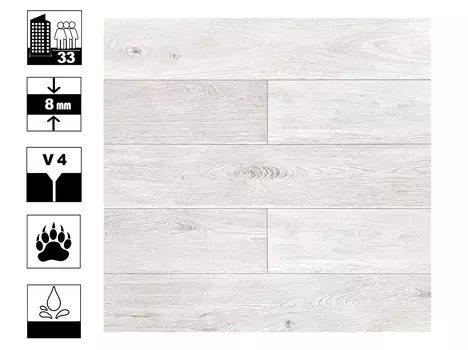 Ламинат Derby Style Дуб Гелиос 33/8, 4V