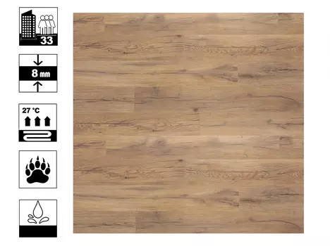 Ламинат Egger Classic 8/33V GAG Дуб Карнбург
