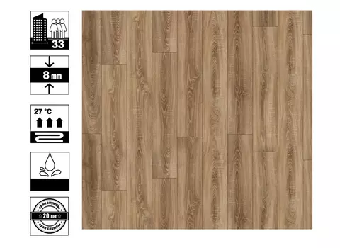 Ламинат Epica Дуб Фореста 8/33