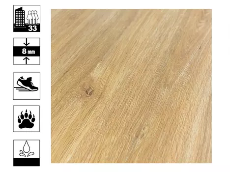 Ламинат Eurocomfort Мраморный дуб 8/33кл