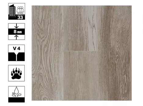 Ламинат Floorpan Lagoon Дуб Дартмур 33 кл 8 мм