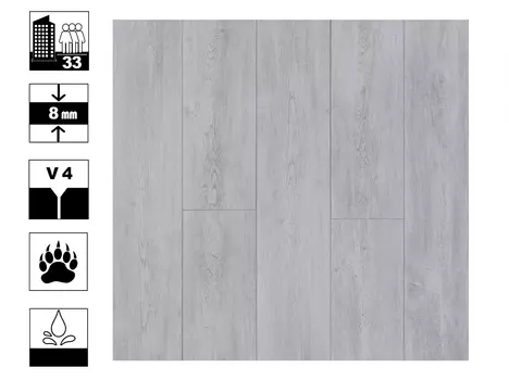 Ламинат Kastamonu Black 33 кл. 8 мм Дуб Рединг