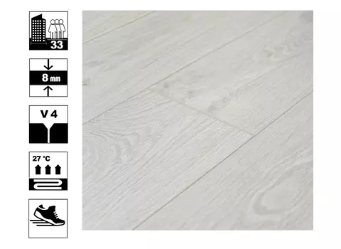 Ламинат Kastamonu Black 33 кл. 8 мм Дуб Северный