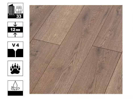 Ламинат Кастамону Sunfloor 12мм 33 кл Дуб Альгамбра