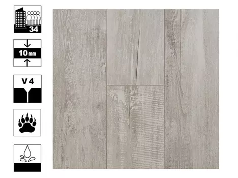 Ламинат Kastamonu Ultramarine Дуб Капелла 34кл 10мм 4v