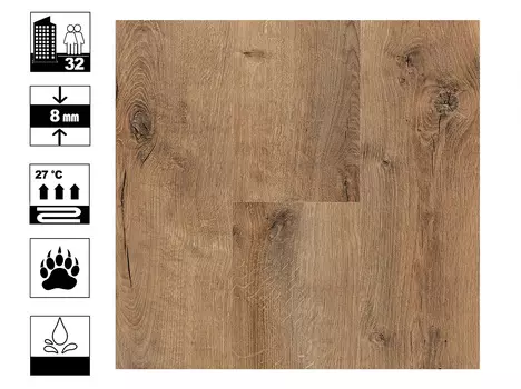 Ламинат Kastamonu Yellow Дуб Кантри Классический