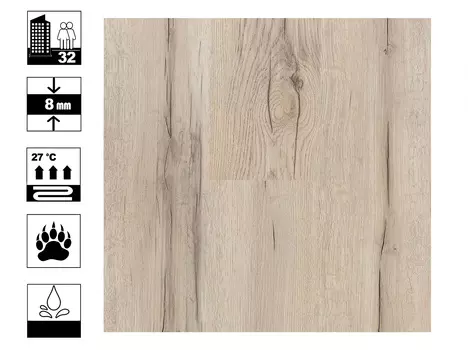 Ламинат Kastamonu Yellow Дуб Янтарный