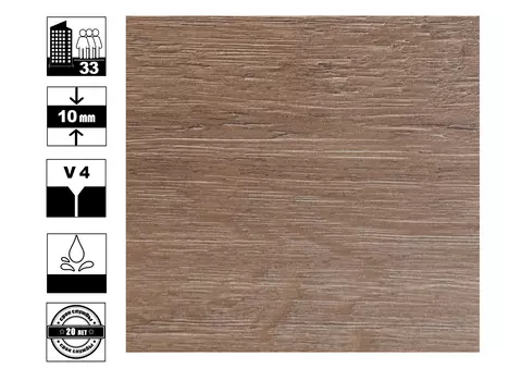 Ламинат Kronostar SALZBURG 5G 33 класс 10 мм Дуб Рип
