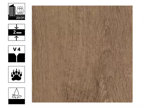 Ламинат LVT DB Invictus PrimusPlank Mocca