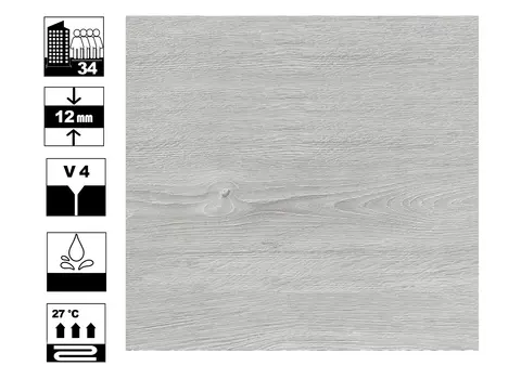 Ламинат Megapolis Дуб Янгон 12/34 4v