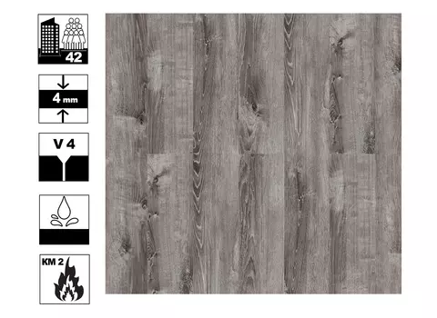 Ламинат SPC Quartz-step Дуб Жеан 4 мм
