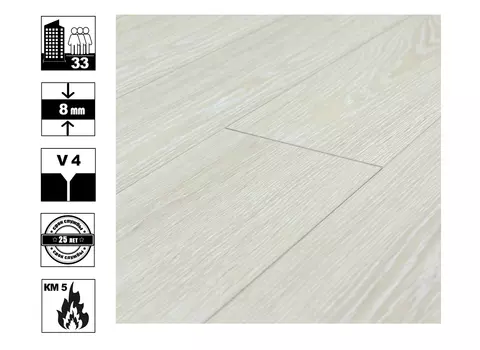 Ламинат Storm Дуб Полярный 33 кл 8 мм 4V