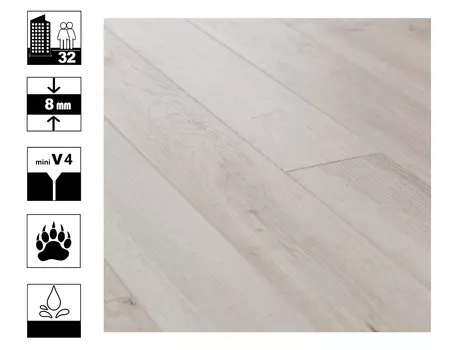 Ламинат влагостойкий Bonkeel Slim Wood 102 4V mini, 8/32