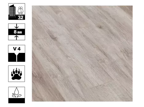 Ламинат влагостойкий Bonkeel Slim Wood 104 4V, 8/32