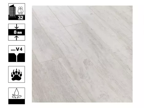 Ламинат влагостойкий Bonkeel Slim Wood 210 4V mini, 8/32