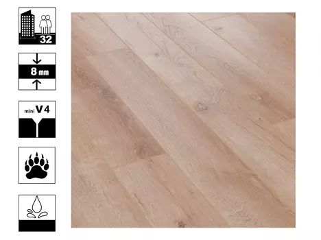 Ламинат влагостойкий Bonkeel Slim Wood 310 4V mini, 8/32