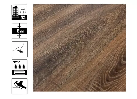 Ламинат WOODSTYLE PRONTO 32/8 Дуб Орвието