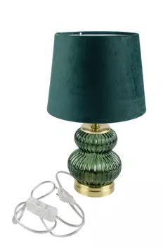 Лампа настольная Gerhort G32190/1T GD+GN GN, цвет зеленый