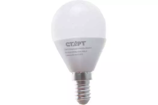 Лампа СТАРТ LEDSphere светодиодная E14 7W 6500К