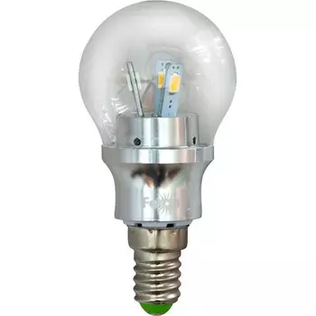 Лампа светодиодная 12LED 4,5W 230V E14 4000K, LB-40