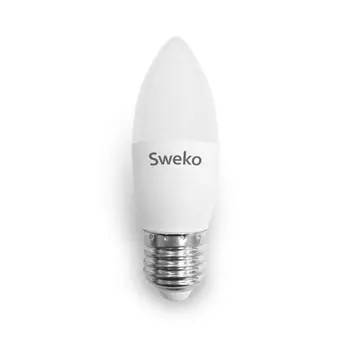 Лампа светодиодная 42LED-C35-10W-230-4000K-E27