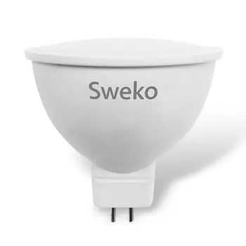 Лампа светодиодная 42LED-MR16-10W-230-4000K-GU5,3