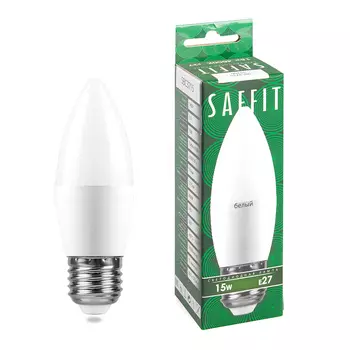 Лампа светодиодная Feron SAFFIT SBC3715 Свеча E27 15W 4000K