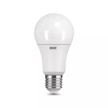 Лампа светодиодная GAUSS Elementary 12Вт A60 грушевидная 3000К E27 1130лм