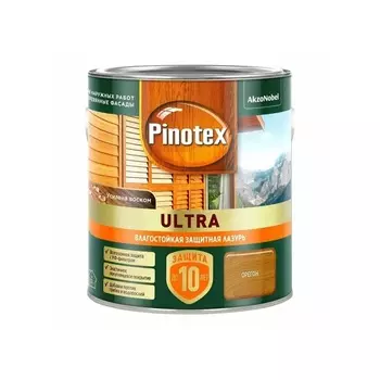 Лазурь Pinotex Ultra, влагостойкая, орегон 2,5л