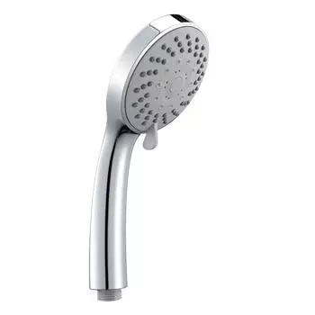 Лейка для душа D165 ABS-пластик никель-хром Душевая лейка Touch Clean 5 режимов (Soft, Pulse, Soft&P