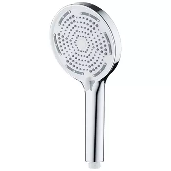 Лейка массажная 3-х позиционная ARGO, EDDY, хром/белый, блистер