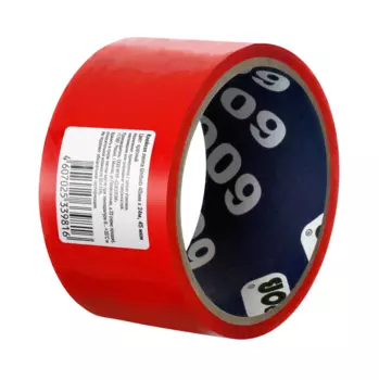 Лента клейкая упаковочная Unibob 0,048х24м, красная