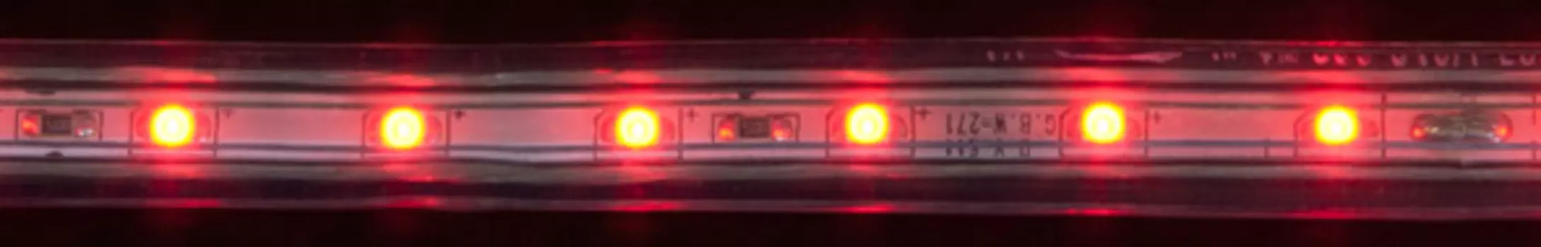 Лента светодиодная Feron LS704 60SMD(2835)/m 4.4W/m 230V IP68, красный