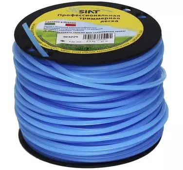 Леска для триммера Siat Professional 4мм, 37м, звезда