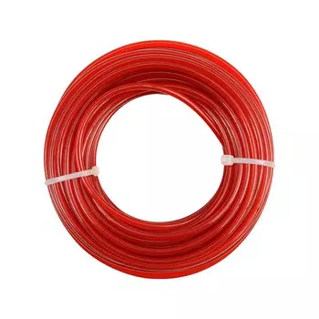 Леска для триммера, звезда, диаметр 4 мм, 15м