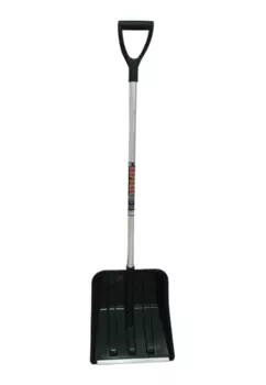 Лопата пластмассовая Акронис с планкой с алюминиевым черенком и V-ручкой