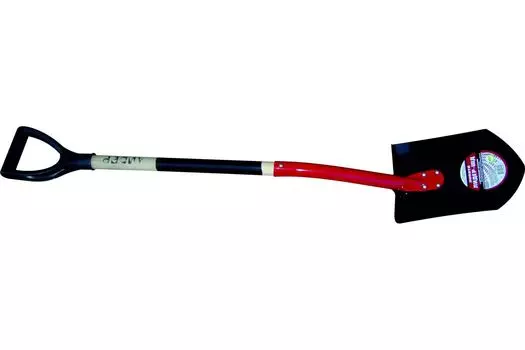 Лопата штыковая с дер.чер.и V-р ШД Лидер