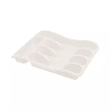 Лоток для столовых приборов (белый)