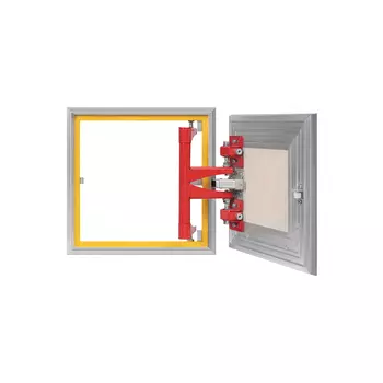 Люк под плитку Союз (300х300(h), петли по стороне 300