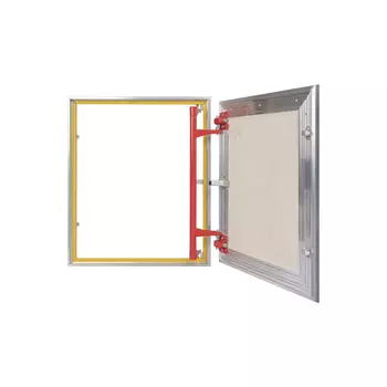 Люк под плитку Союз (500х600(h), петли по стороне 600)