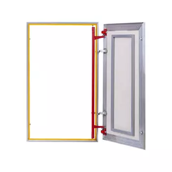 Люк под плитку Союз (600х1000(h), петли по стороне 1000)