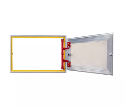 Люк под плитку Союз 600х400(h), петли по стороне 400