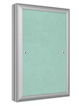 Люк ревизионный D Ceramo Base 200х300 скрыт.монтаж съемный алюминий
