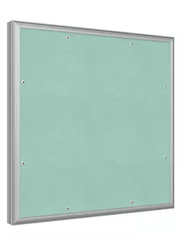 Люк ревизионный D Ceramo Base 500х500 скрыт.монтаж съемный алюминий