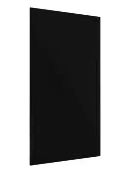 Люк ревизионный LN фланец 200х400 нажимной 223х423 пластик Black EVECS