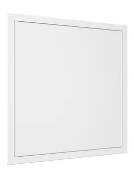 Люк ревизионный LN фланец 400х400 нажимной 427х427 пластик evecs