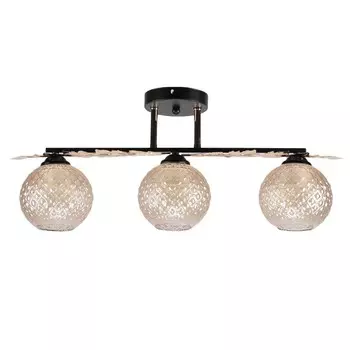 Люстра классическая 12144/3BK+FGD AMB 3х60Вт Е27