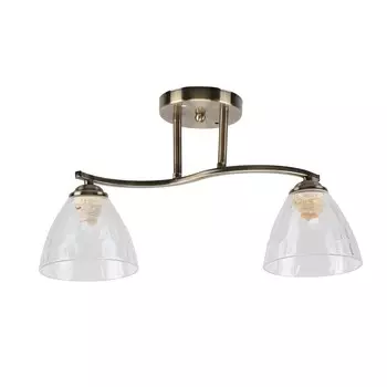 Люстра классическая 12145/2AB CL 2х40Вт Е27, античная бронза