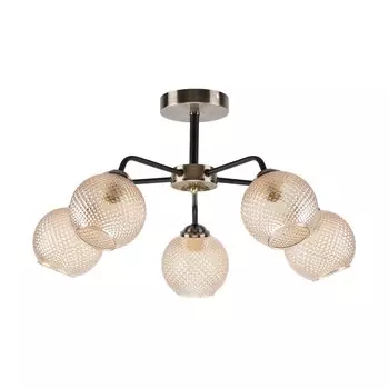 Люстра классическая 12148/5AB+BK AMB