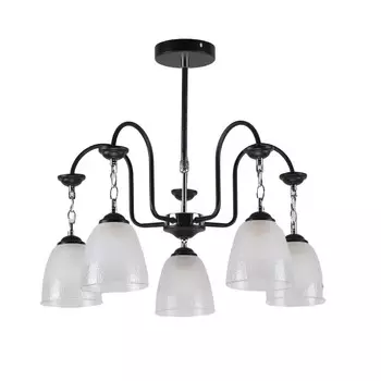 Люстра классическая 13118/5MBK+CR WT 5х60Вт Е27